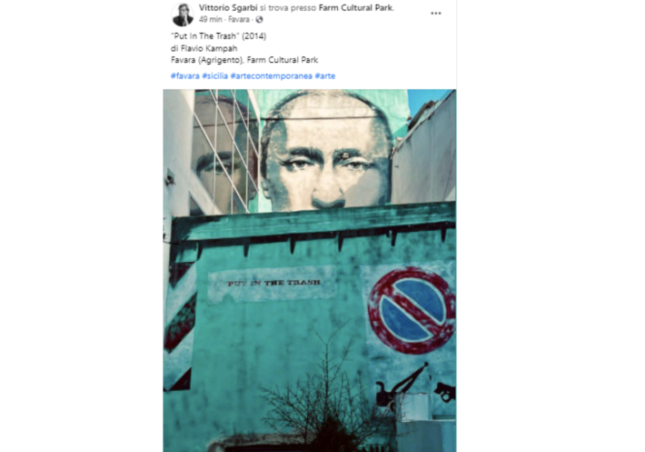 Quando il Kampah ci mise allerta su Putin (il post di Sgarbi)