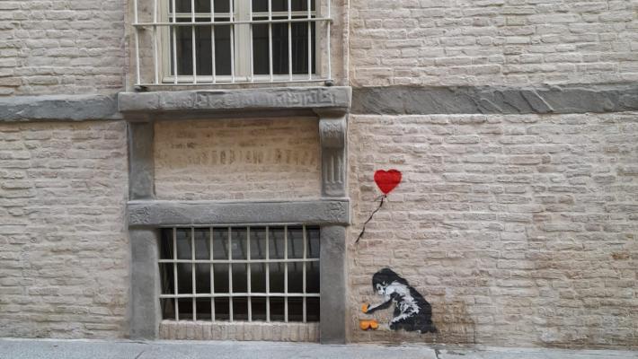 Banksy a Palazzo Tarasconi
