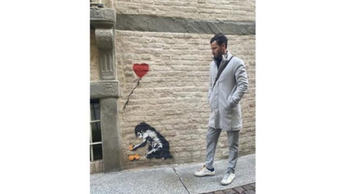 «Parma è entrata nel mondo dell'artista di Bristol» 