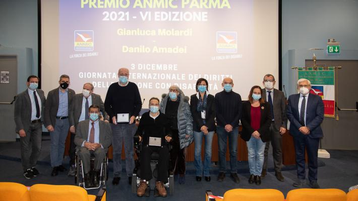 Premio Anmic Parma 2021 a Gianluca Molardi e Danilo Amadei