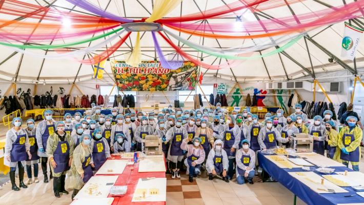 Conclusa la maratona degli anolini solidali 