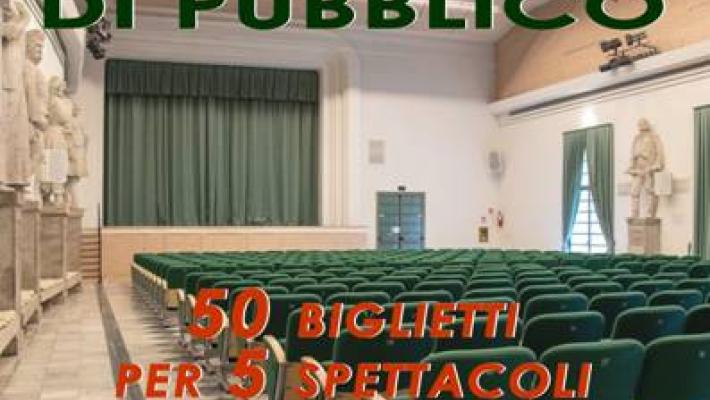 Teatro di Ragazzola, promozione di biglietti teatrali a prezzo scontato