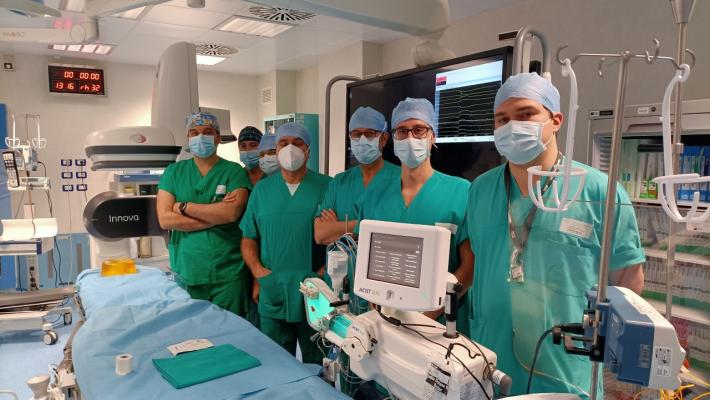 Ospedale di Parma, primo caso di doppio intervento in simultanea a cuore e aorta