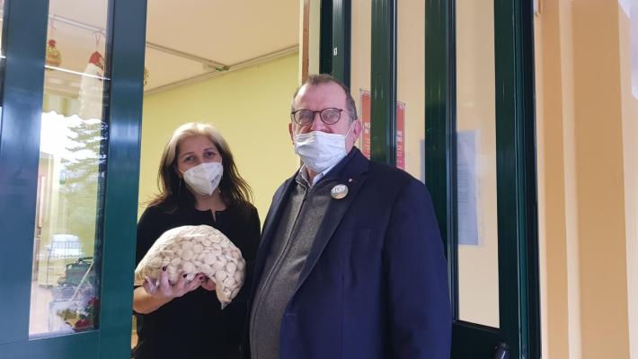Gli anolini "stellati" per gli anziani di Polesine Zibello