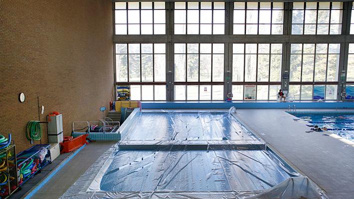 Dopo la chiusura delle due vasche piccole della piscina Ferrari