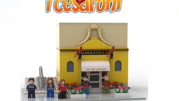 Il Bar dei Cesaroni diventa di Lego
