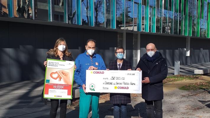 Conad Centro Nord dona 32 mila euro a sostegno dell’Ospedale dei Bambini di Parma