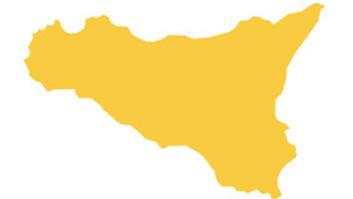 Sicilia zona gialla da lunedì