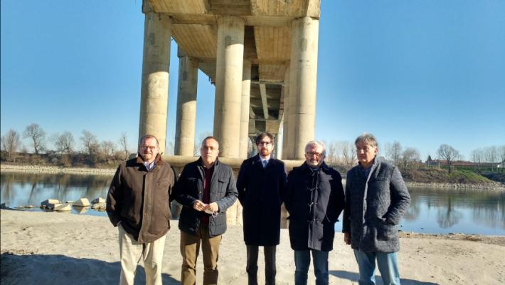 Sopralluogo al Ponte Verdi di Ragazzola