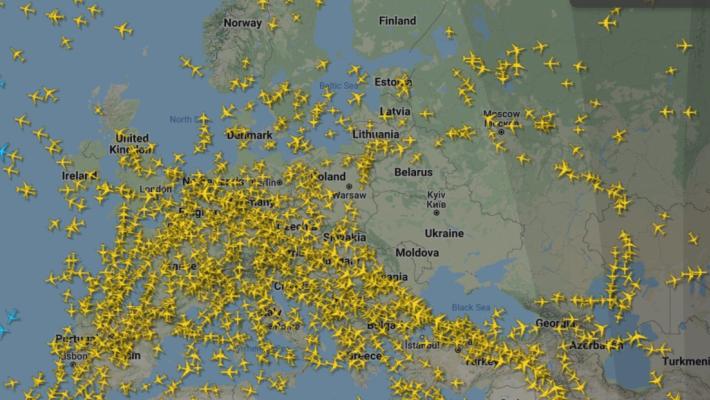 Spazio aereo voli