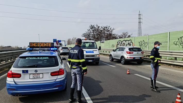 tamponamento in tangenziale