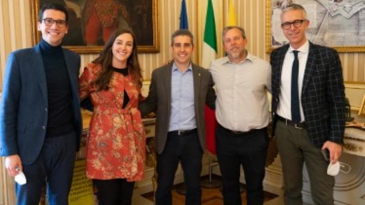 Due visite internazionali in Comune 