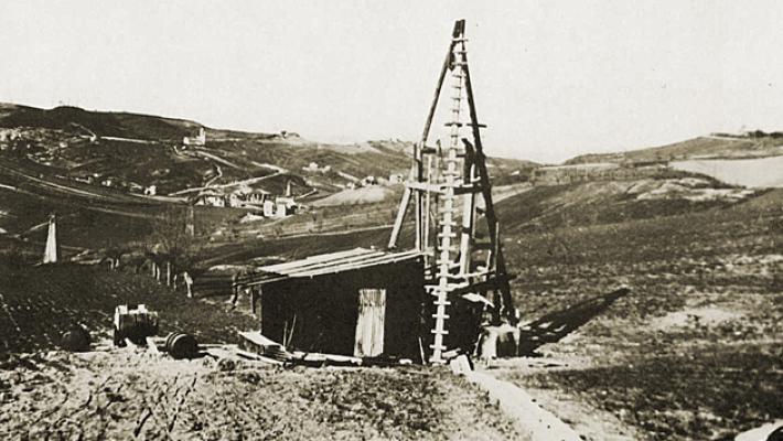 Quando dai pozzi della città termali si estraevano gas e petrolio