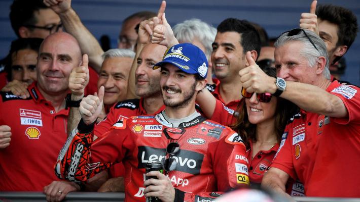 Bagnaia partirà dalla pole a Le Mans