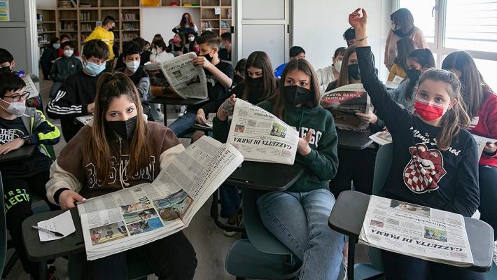 La Gazzetta nelle scuole: il quotidiano vola in classe