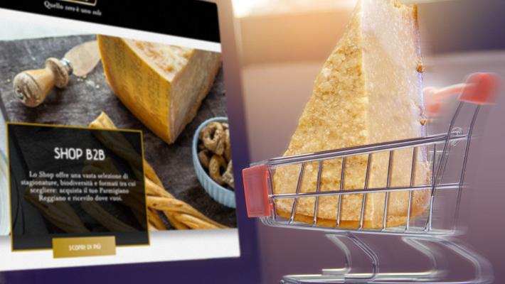 Consorzio Parmigiano Reggiano: un nuovo shop online riservato ai titolari di partita IVA