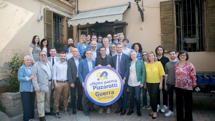 Effetto Parma, ecco la lista che sostiene Guerra 
