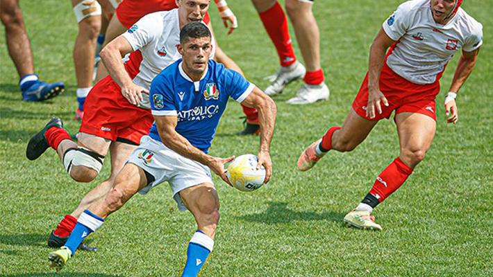 Il mediano della Nazionale Italiana Seven Ratko Jelic passa alle Zebre
