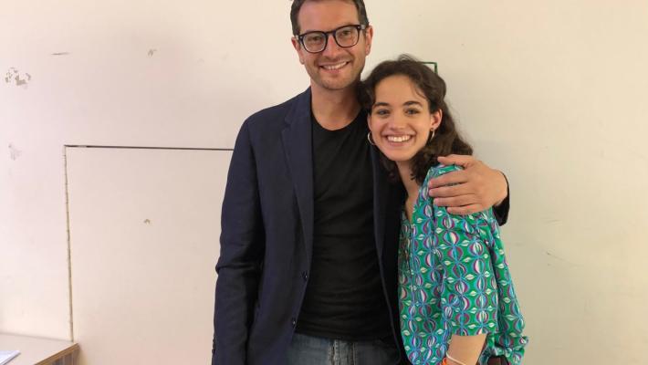 La capolista di "Michele Guerra Sindaco" all'orale della maturità: e il primo cittadino è a tifare per lei