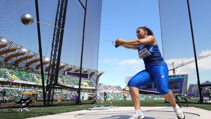 Mondiali, Sara Fantini sfiora l'impresa: quarta nella finale del martello