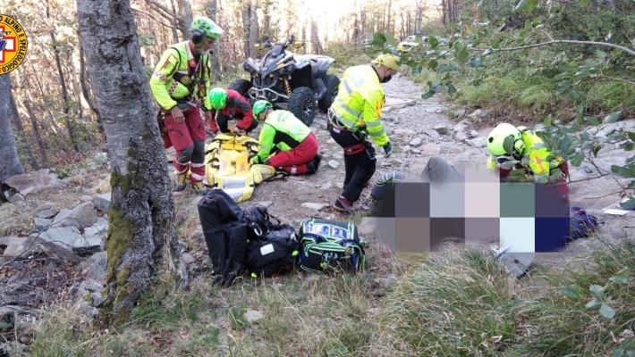Malore per un 65enne  sul Lago Verde: arriva l'elisoccorso 