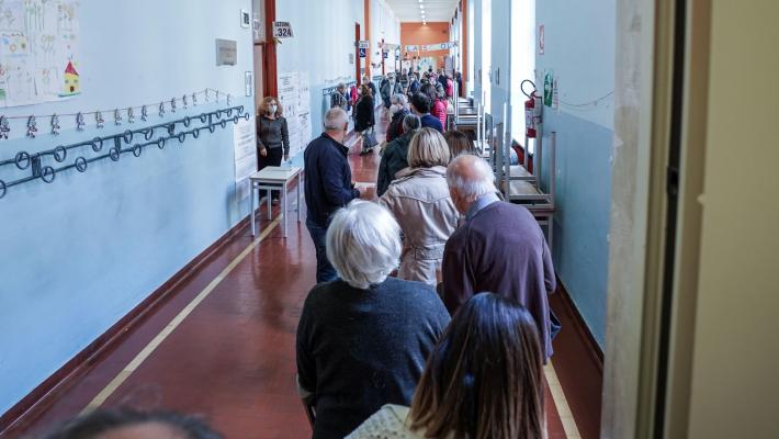 A Parma ha votato il 70,36% degli elettori, il 4,6% in meno delle predenti politiche 