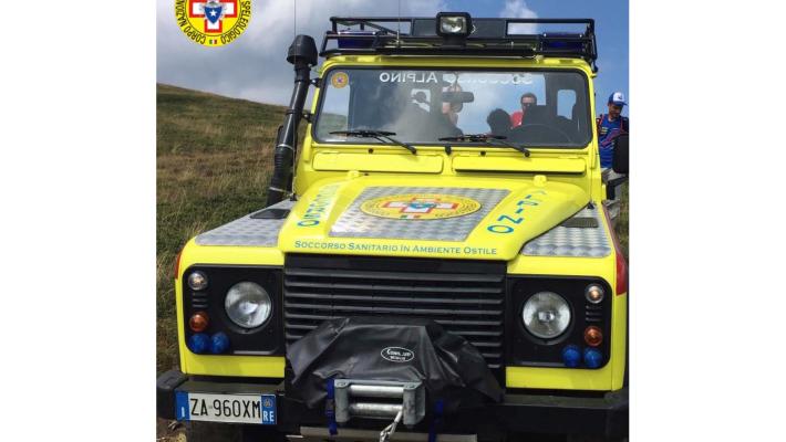 CS Mt Orsaro Passo Centocroci: sospetta frattura alla caviglia per una fungaiola