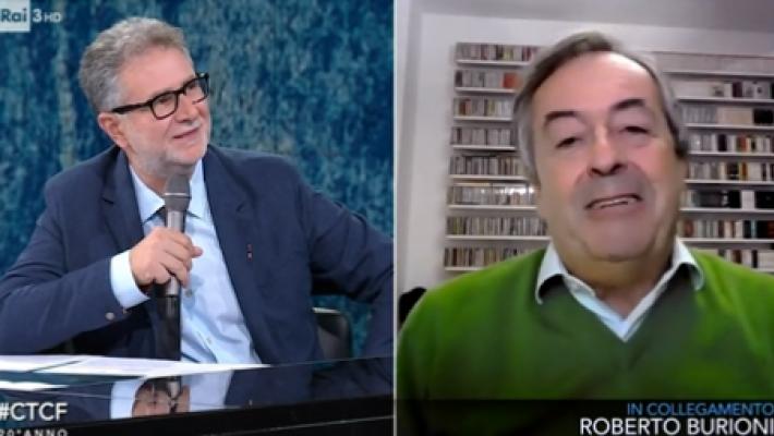 Torna "Che tempo che fa". Filippa Lagerback e il virologo Burioni da remoto: sono positivi al Covid