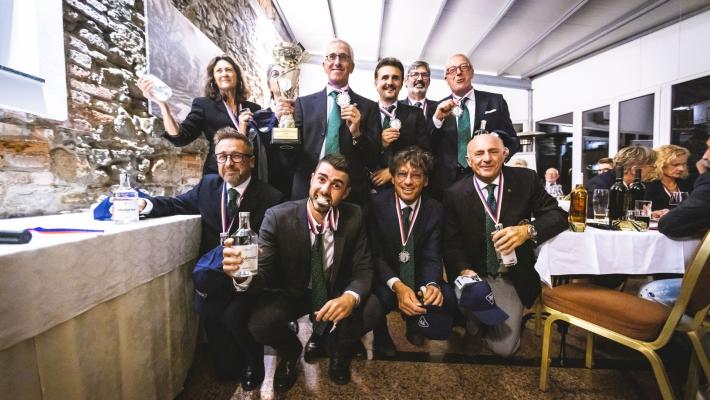 La squadra italiana dei giornalisti golfisti AIGG