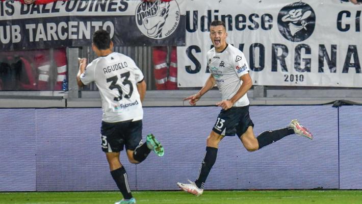 Serie A:  pari tra lo Spezia e l'Udinese (1-1)