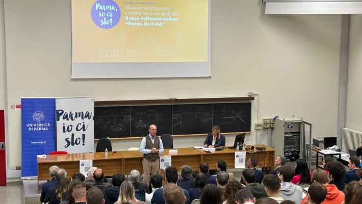Gli studenti dell'Università a lezione di sostenibilità con "Parma io ci sto!"