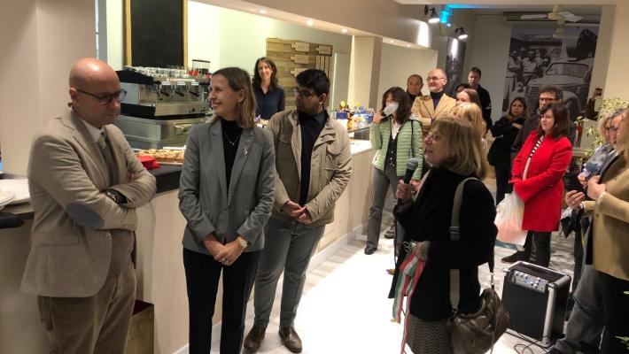 Inaugurata caffetteria Universit&agrave; di via Kennedy