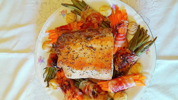 Per l'inverno ecco il maiale con glassa