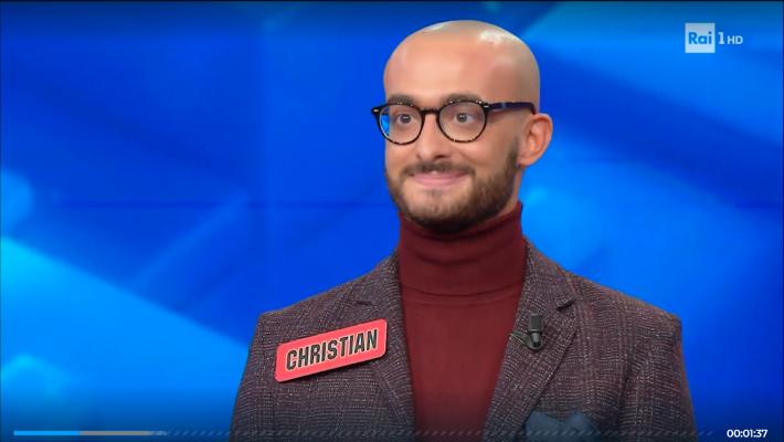 Il sorbolese Christian Marchi questa sera  all'Eredità