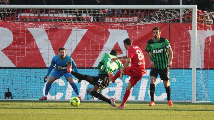 Serie A: Pareggio tra Monza e Sassuolo (1-1)
