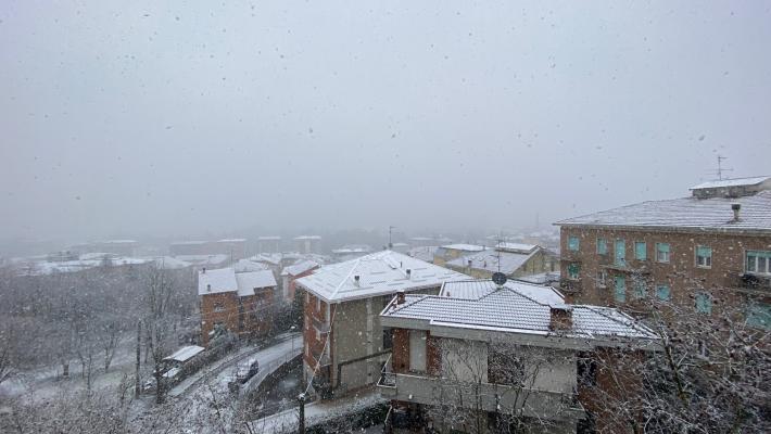 Neve anche in collina e appena fuori città:  Collecchio,  Langhirano,  Sala, Felino e Salso imbiancate. Ed è allerta meteo per domani