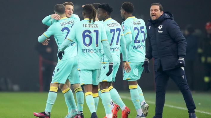 Serie A: nel posticipo pari tra Udinese e Verona (1-1)