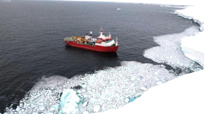 Nave rompighiaccio italiana tocca un punto Antartide mai raggiunto 
