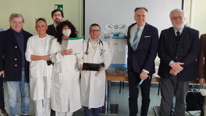 Sonda ecografica e un aspiratore chirurgico donati dal Rotary Salso all'ospedale di Vaio