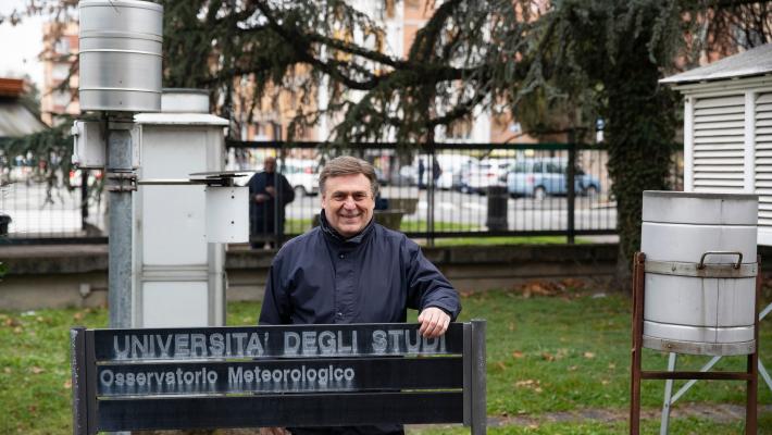  Paolo Fantini   Va in pensione il «re» dell'Osservatorio meteo 