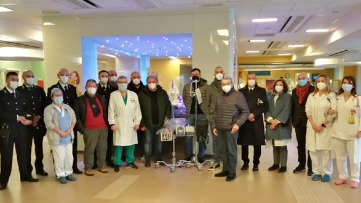 Donati due respiratori polmonari alla Pediatria Generale e d'urgenza del Maggiore