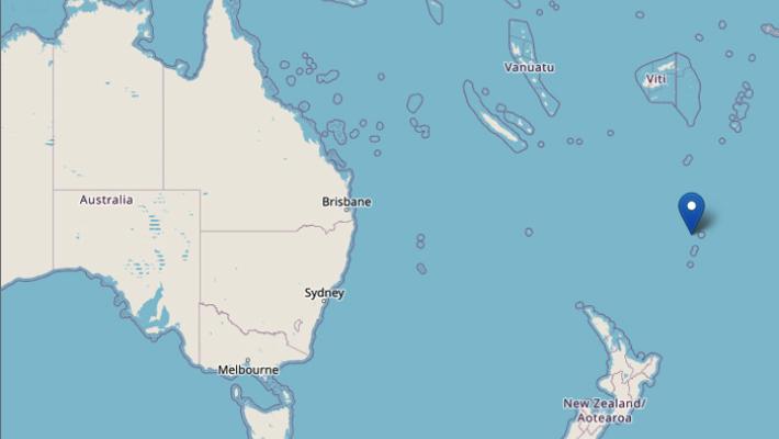 Scossa di magnitudo 6.9 al largo Nuova Zelanda 