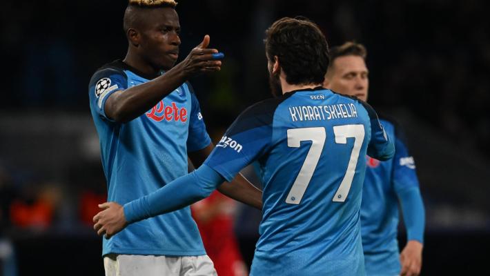 Champions: il Napoli stapazza l'Eintracht e passa ai quarti (3-0)