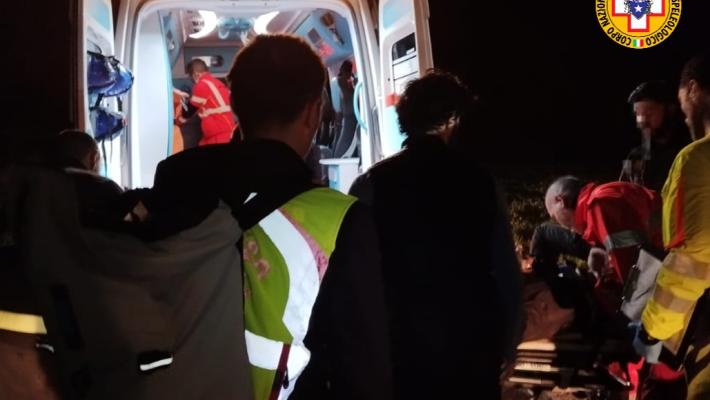 Biker si infortuna in una strada sterrata tra Tordenaso e Marzolara.  Intervengono vigili del fuoco e soccorso alpino