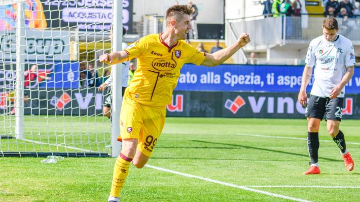 Serie A. finisce con un pareggio (1-1) lo scontro salvezza tra Spezia e Salernitana