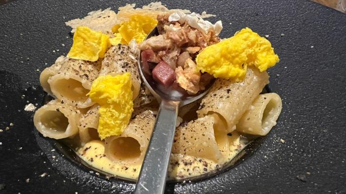 La carbonara di Parma tributo alla sua festa