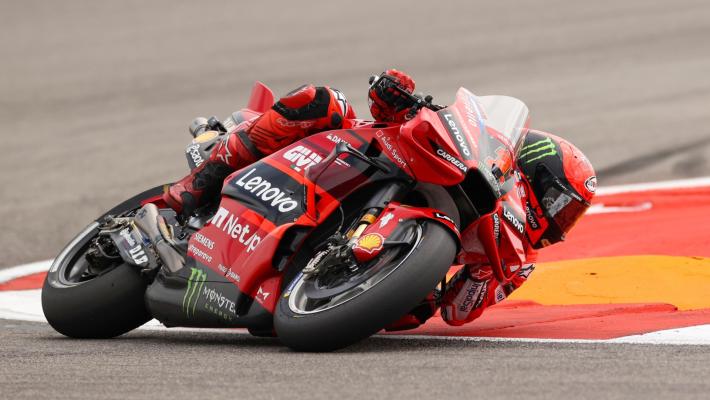 Moto Gp a Austin; Bagnaia vince la sprint race