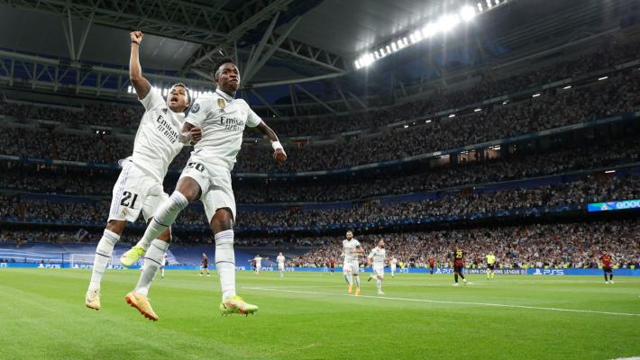 Champions, nell'andata della prima semifinale  pari tra Real Madrid e  Manchester City (1-1)