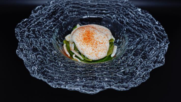 Pelusielli aglio, olio,    peperoncino e calamari 