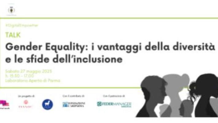 Equilibrio di genere nelle aziende e nella società: dibattito a Parma sabato 27 maggio